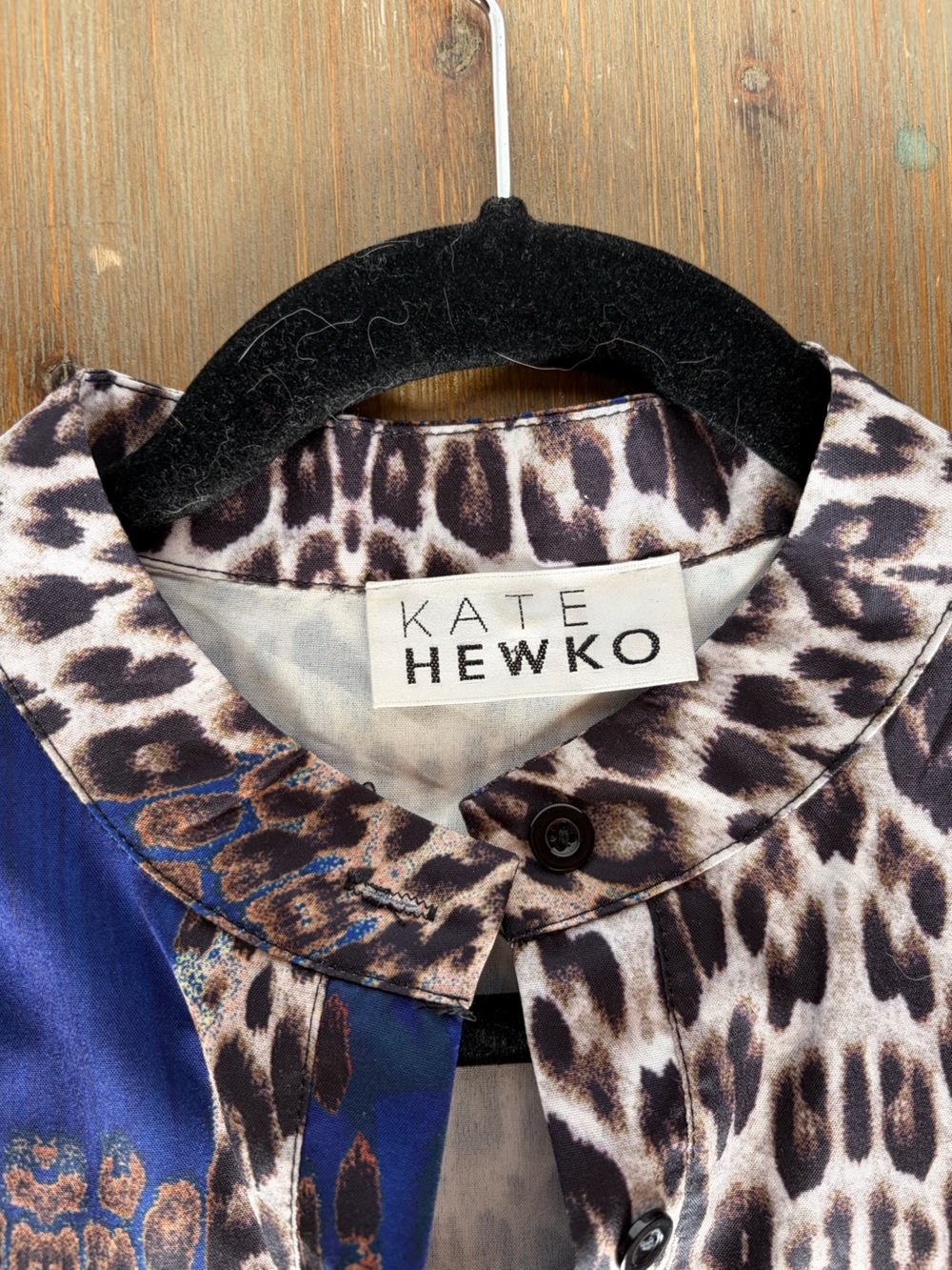 KATE HEWKO Animal Print dress